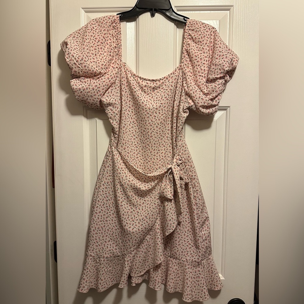 Speechless Pink Floral Dress